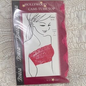 Braza Hollywood Cami-Tube Top - Red